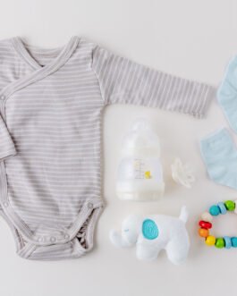 SnuggleNest Grey Baby Suit