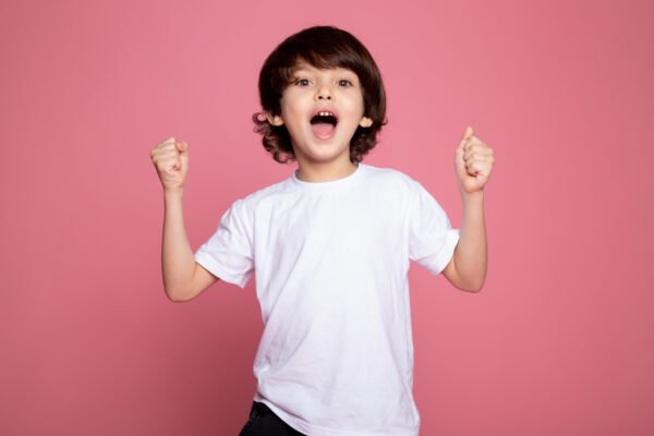 PureSoft Kids White Tee